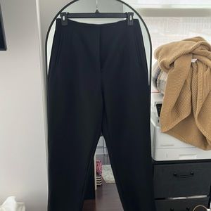 Zara Black Pleated Trousers
